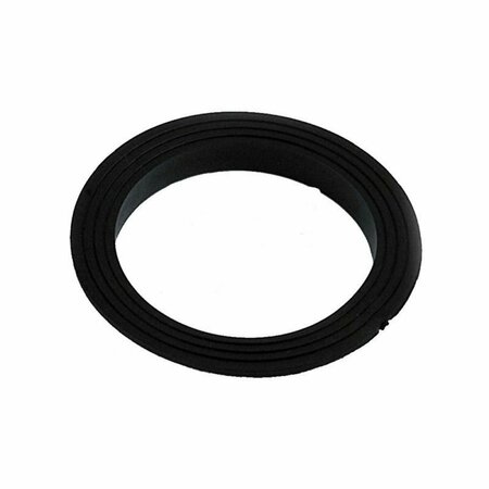 AMERICAN IMAGINATIONS Round Black Overflow Gasket in Rubber AI-37838